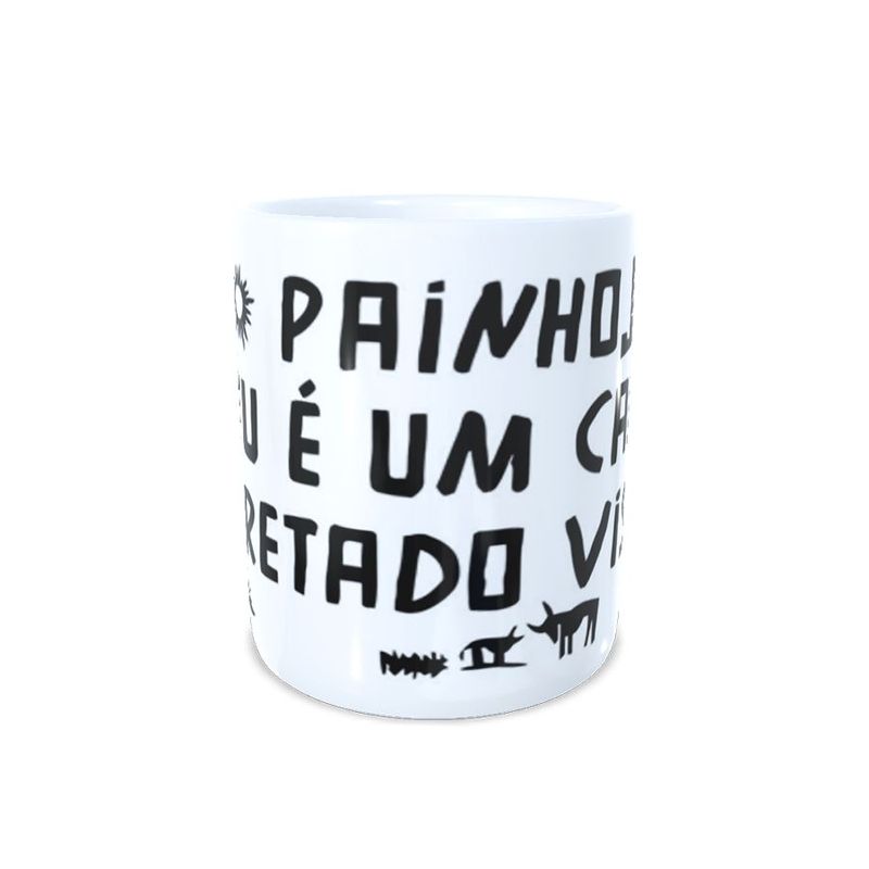 Caneca de Porcelana Painho Arretado - 1 unidade - Magazine 25