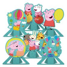 Decoração de Mesa Peppa Pig Clássica - 06 unidades - Regina - Magazine 25