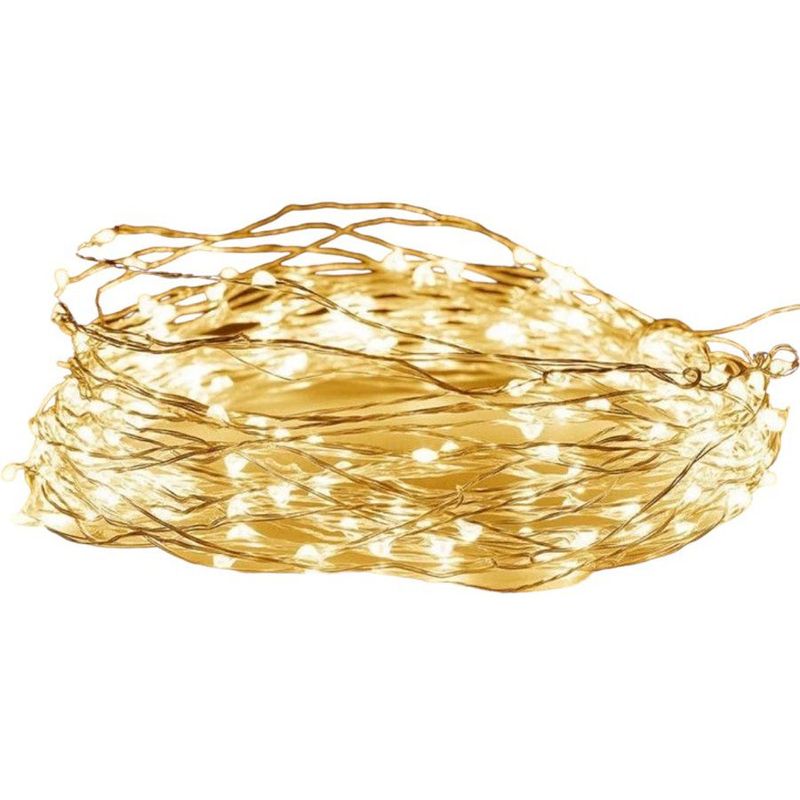 Cordão de LED Fio de Fada Amarelo - 90cm - 1 unidade - Magazine 25