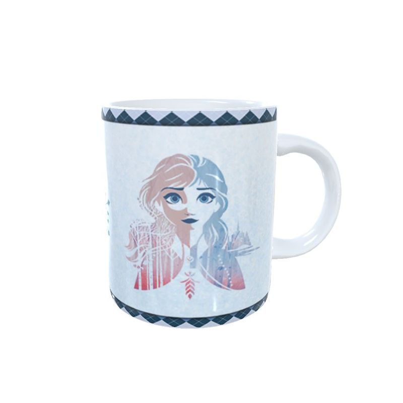 Caneca de Porcelana Frozen - 1 unidade - Magazine 25