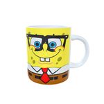 Caneca de Porcelana Bob Esponja Calça Quadrada - 1 unidade - Magazine 25