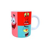 Caneca de Porcelana Bob Esponja Silhuetas - 1 unidade - Magazine 25