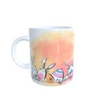 Caneca de Porcelana Ovinhos de Páscoa - 1 unidade - Magazine 25
