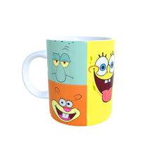 Caneca de Porcelana Bob Esponja Silhuetas - 1 unidade - Magazine 25