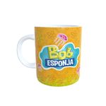 Caneca de Porcelana Bob Esponja e Águas-Vivas - 1 unidade - Magazine 25