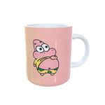 Caneca de Porcelana Mini Bob Esponja e Patrick  - 1 unidade - Magazine 25