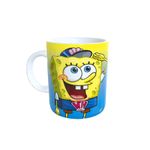 Caneca de Porcelana Bob Esponja Siri Cascudo - 1 unidade - Magazine 25