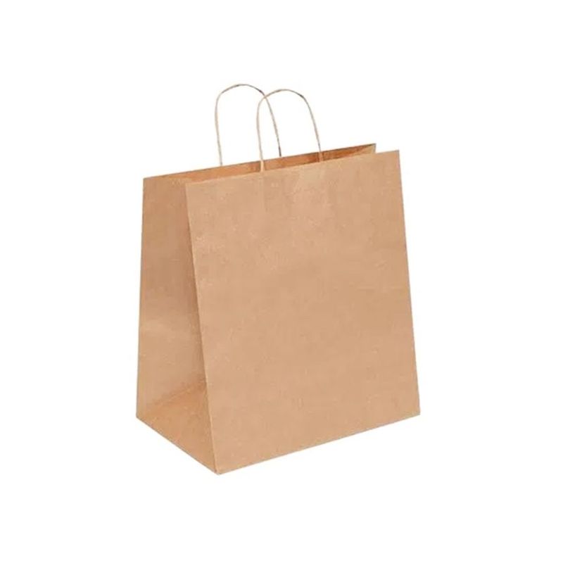 Sacola de Papel GG 41x35x21cm - Kraft - 50 unidades - Cromus - magazine 25