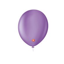 Balão Profissional Premium Uniq 9''23cm - Lilás Lavanda - 25 unidades - Balões São Roque - Magazine 25
