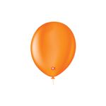 Balão Profissional Premium Uniq 9''23cm - Laranja Ambar - 25 unidades - Balões São Roque - Magazine 25