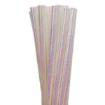 Canudo de Papel Nacarado - TP002N-BRA - 12 unidades - ArtLille