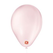 Balão de Festa 6,5" Basic - Rosa Claro - 50 Unidades - Balões São Roque - magazine 25