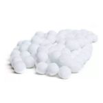 Pompom Decorativo Branco 1,5cm - 1 unidade - Artlille