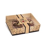 Caixa Pratice para 2 Meio Ovo 50g - Kraft Doçura - 06 Unidades - Cromus - magazine 25 Embalagens