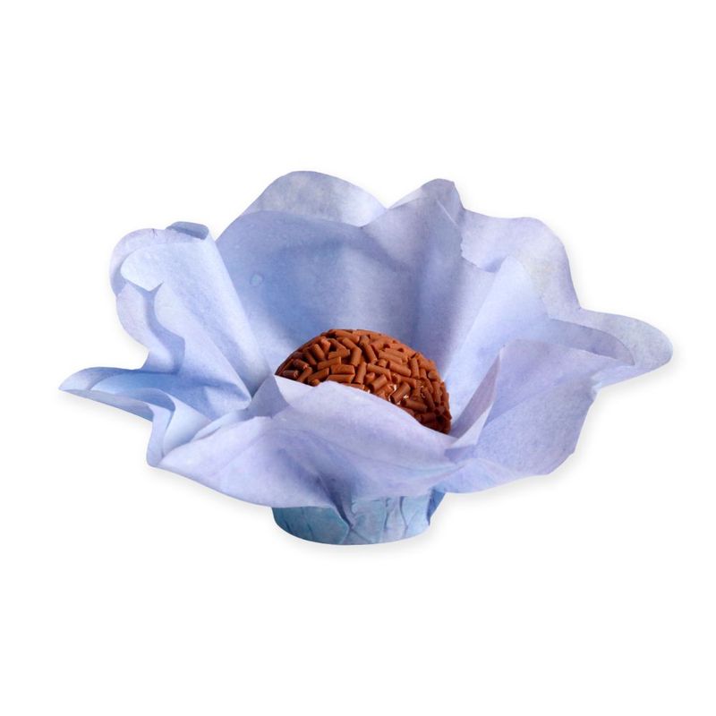 Forminha para Doces Finos - Cheri - 3 Tons Pint Art - Azul - 50 unidades - Maxiformas - magazine 25