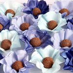 Forminha para Doces Finos - Cheri - 3 Tons Pint Art - Azul - 50 unidades - Maxiformas - magazine 25