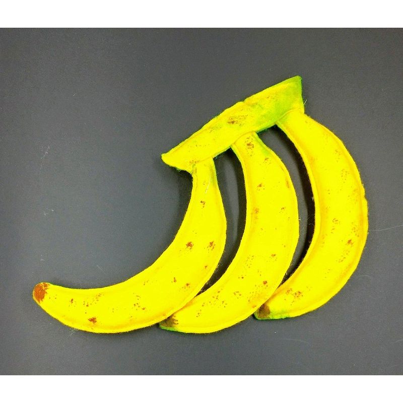 Banana em Feltro - 01 Unidade - Pé de Pano - magazine 25 Festas
