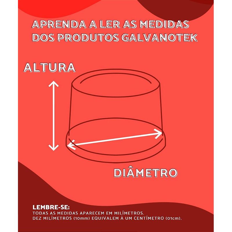 Boleira - G50DB - 10 unidades - Galvanotek - magazine 25