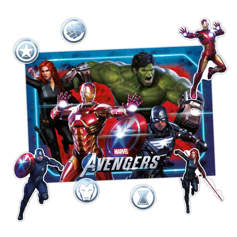 Kit Decorativo Avengers Game Verse - 02 unidades - Regina - magazine 25