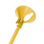 Kit Suporte para Balão 33cm - Amarelo - 10 Unidades - magazine 25 Embalagens