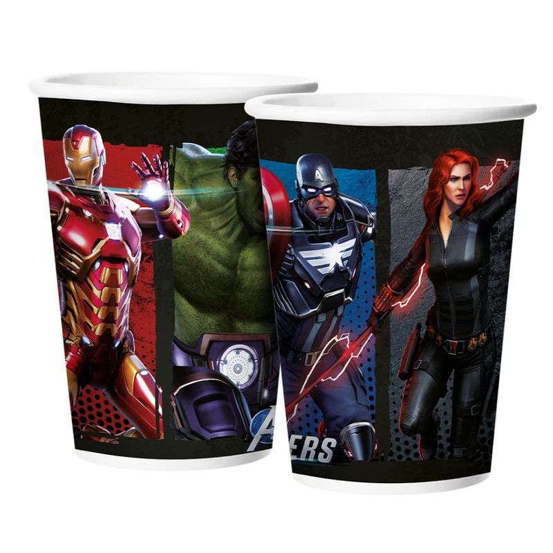 Copo de Papel Festa Avengers Game Verse - 12 unidades - Regina - Magazine 25