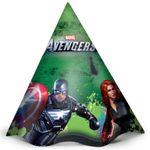 Chapéu de Aniversário Festa Avengers Game Verse - 12 unidades - Regina - Magazine 25