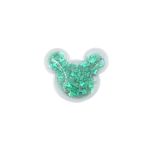 Aplique Urso Incolor Verde Água - 5cm - 2 Un - Artegift - Magazine 25