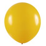 Balão de Festa Redondo Profissional Látex Liso 24'' 60cm - Amarelo Ouro - 3 unidades - Art-Latex - Magazine 25