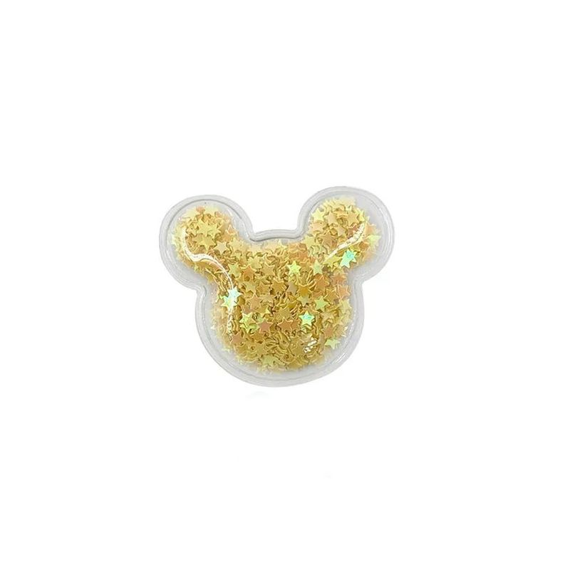 Aplique Urso Incolor Amarelo - 5cm - 2 Un - Artegift - Magazine 25