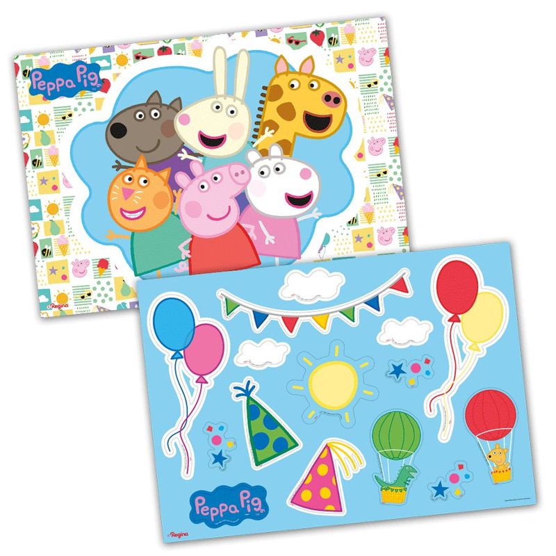 Kit Decorativo Peppa Pig Clássica - 01 unidades - Regina - Rizzo Embalagens