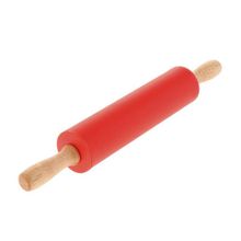 Rolo de Silicone Vermelho para Massa 37cm - 1 Unidade - Magazine 25