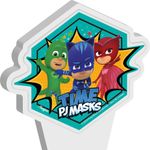 Vela Plana Adesivada PJ MASKS 2 - 01 unidade - Regina - Rizzo Embalagens