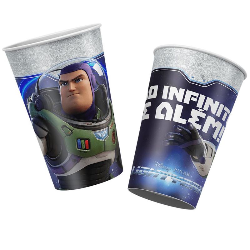 Copo Papel 180 Ml - Lightyear - 12 unidades - Regina - Magazine 25