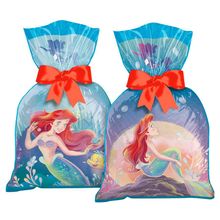 Sacola Plastica - Ariel Disney - 12 unidades - Regina - Magazine 25