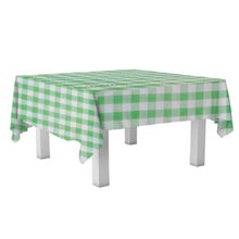 Toalha de Mesa em TNT - 70x70cm - Xadrez Verde - 5 unidades - Best Fest - Magazine 25