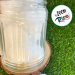 Pote de Vidro Canelado com Tampa Hermética - 17,5cm - 700ml - 1 unidade - Magazine 25