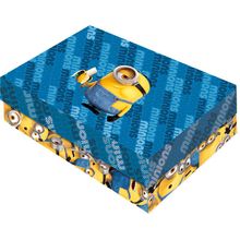 Caixa para Presente Retangular P - Minions 2 - 1 unidade - Festcolor - Magazine 25