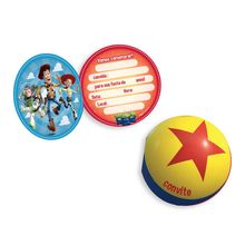 Convite Festa Toy Story 4 - 8 unidades - Regina - Magazine 25s