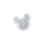 Aplique Urso Incolor Branco - 5cm - 2 Un - Artegift - Magazine 25