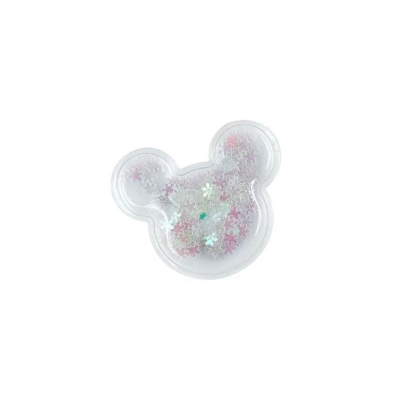 Aplique Urso Incolor Branco - 5cm - 2 Un - Artegift - Magazine 25