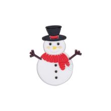 Aplique Boneco de Neve Silicone - 3,5cm - 4 Un - Artegift - Magazine 25