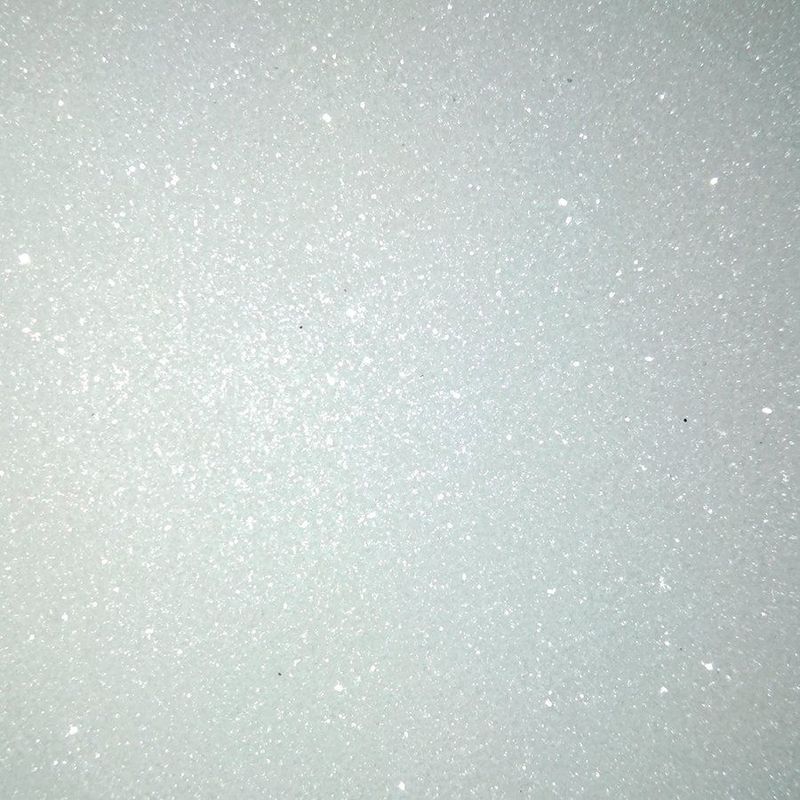 Placa Eva Glitter Branca - EVG004 - 1 unidade - Silver Plastic - Rizzo Embalagens