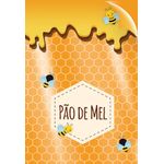 Saco Decorado Pão de Mel - 10cm x 14cm - 50 unidades - Cromus - Rizzo Embalagens