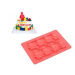 Molde De Silicone Chocolate - Lego - FT139 - 1 unidade - Silver Plastic - Magazine 25