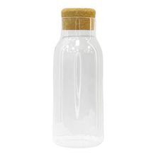 Pote de Vidro com Tampa de Rolha - 21x8cm  - 900ml - 1 unidade - Magazine 25