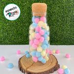 Pote de Vidro com Tampa de Rolha - 21x8cm  - 900ml - 1 unidade - Magazine 25