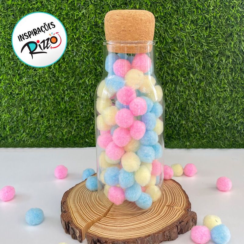 Pote de Vidro com Tampa de Rolha - 21x8cm  - 900ml - 1 unidade - Magazine 25