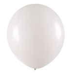 Balão de Festa Redondo Profissional Látex Liso 24'' 60cm - Branco - 3 unidades - Art Latex - Magazine 25
