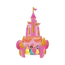 Balão Metalizado Castelo Princesas - 35''x 55'' - 88cm x 1,39m - 1 Unidade - Cromus - Magazine 25