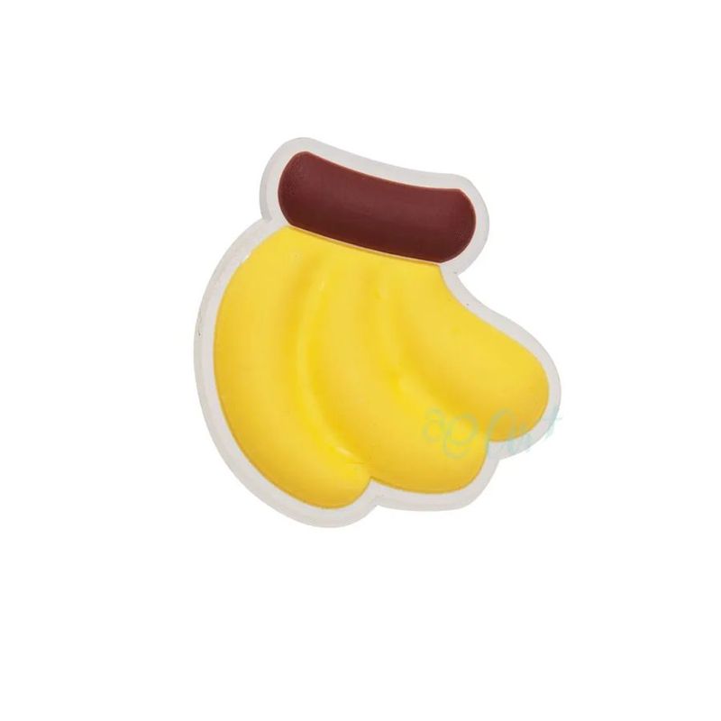 Aplique Banana Silicone - 3,5cm - 4 Un - Artegift - Magazine 25